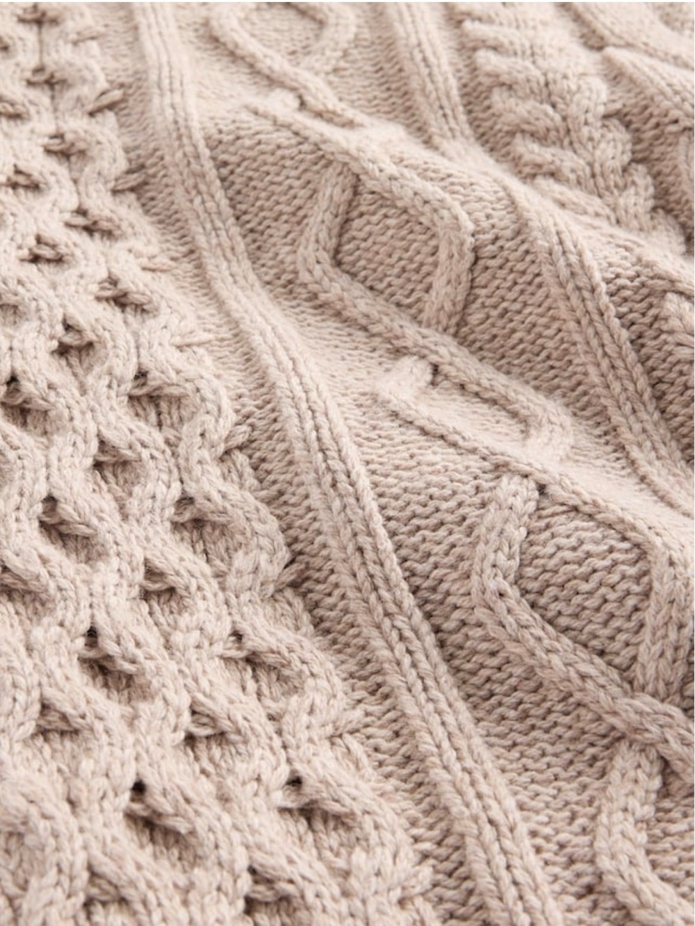 Cable-Knit Mini Sweater Dress - Picture 9 of 16